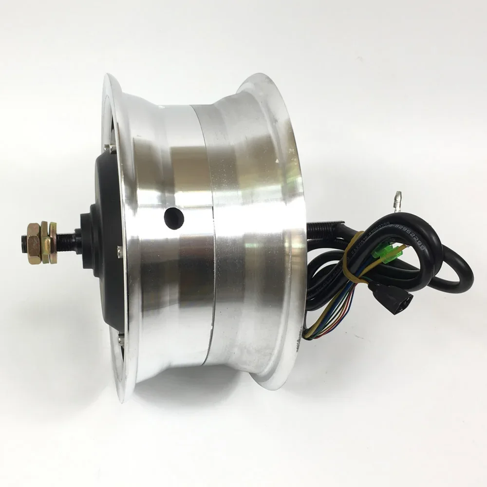 60V 5000W Brushless Hub Motor - มอเตอร์ฮับสกู๊ตเตอร์ไฟฟ้าแบบไม่มีแปรงถ่าน ระบบสุญญากาศ ยางแบบไม่ใช้ยางใน ขอบล้อแยก รุ่น HM