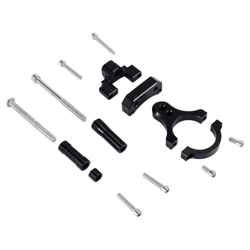 Steering Damper Stabilizer Kit Cnc - ชุดอุปกรณ์ยึดตัวกันสะเทือนและตัวปรับสมดุลการบังคับเลี้ยวสำหรับรถจักรยานยนต์ DHBH CNC สำหรับรุ่น YZF R3