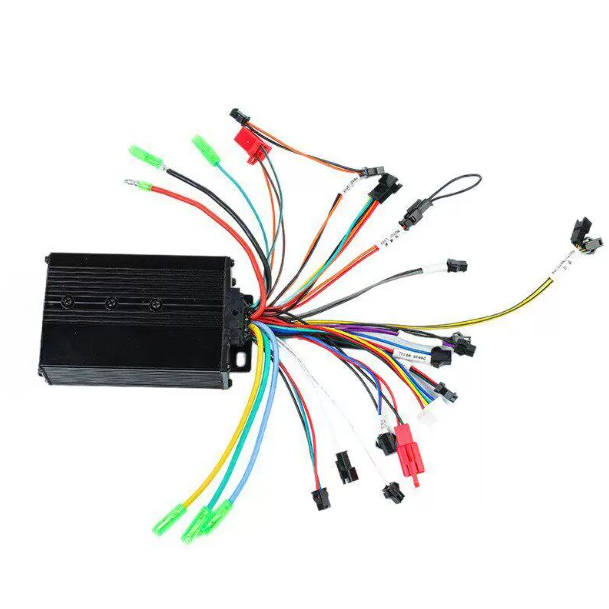 72V 45A Dual Controller - คอนโทรลเลอร์แบบขับเคลื่อนคู่ คลื่นไซน์ 48V 60V 72V, 30A*2