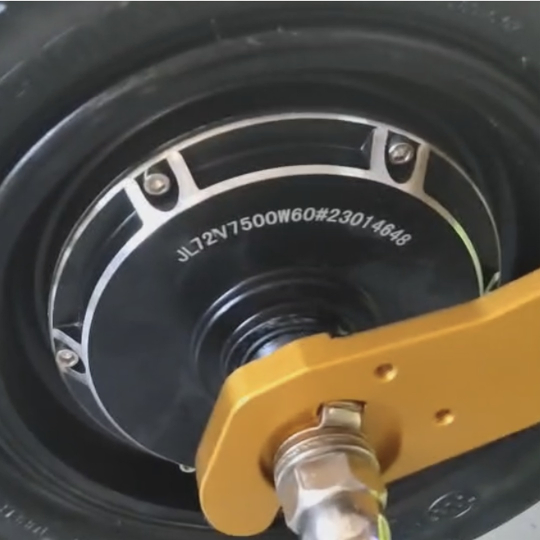 มอเตอร์ฮับแบบไม่มีแปรงถ่าน กำล - 60V 5000W Brushless Hub Motor บทวิจารณ์และราคา