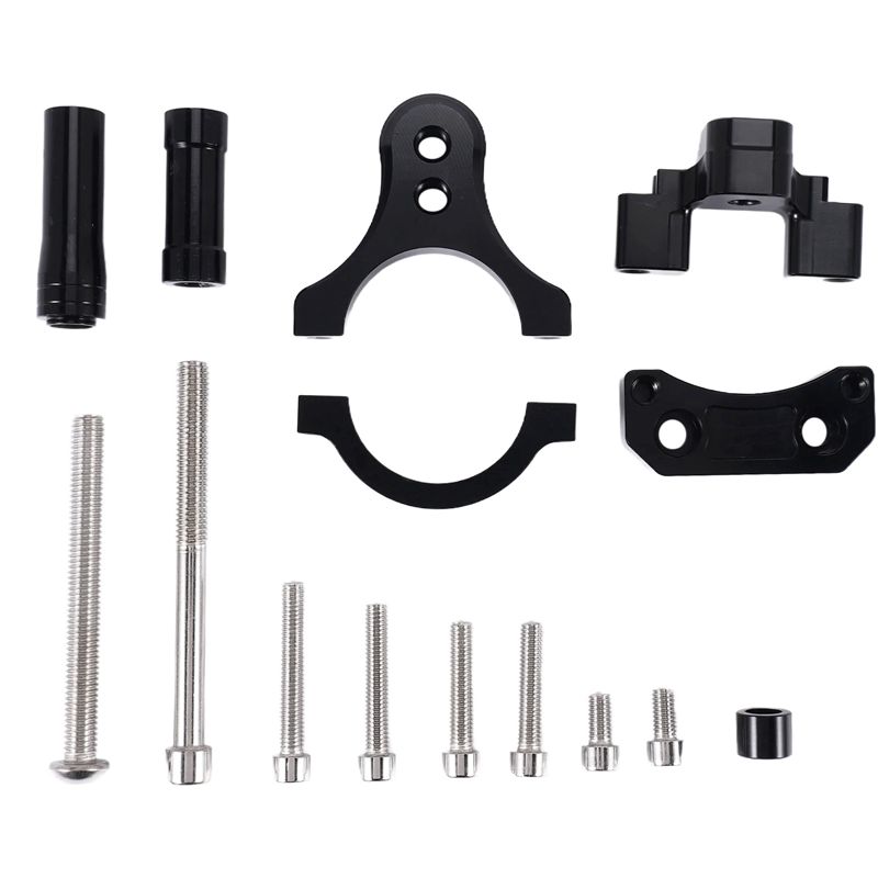ชุดติดตั้งกันสะบัดแฮนด์มอเตอร์ - Steering Damper Stabilizer Kit Cnc บทวิจารณ์และราคา