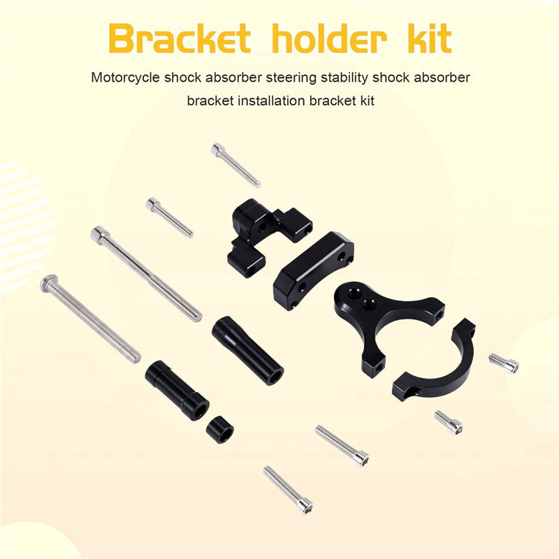 ชุดติดตั้งกันสะบัดแฮนด์มอเตอร์ - Steering Damper Stabilizer Kit Cnc บทวิจารณ์และราคา