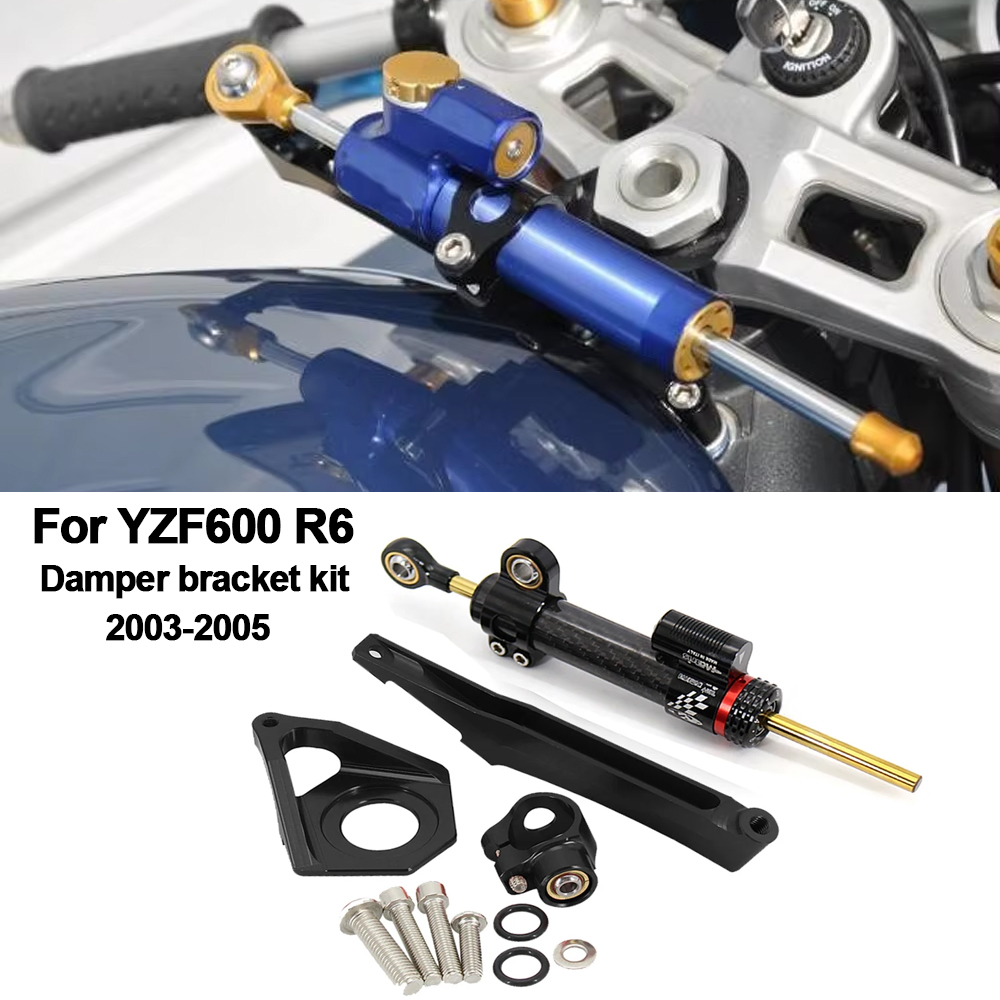 สำหรับ YAMAHA YZF600 R6 ปี 200 - Steering Damper Stabilizer Kit Cnc บทวิจารณ์และราคา